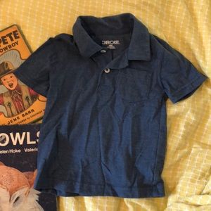 Cherokee Boy’s Blue Polo 18M